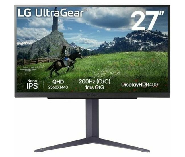 LG 27GS85Q-B écran plat de PC 68,6 cm (27") 2560 x 1440 pixels Quad HD LCD Noir