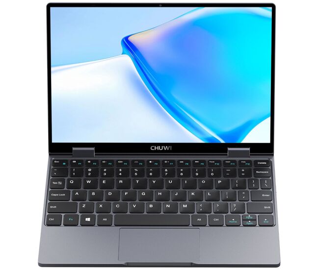 Portable chuwi minibook x - processador intel n150 ecrã de 10.51" 12gb+512gb windows 11 bateria de 3800mah - gris