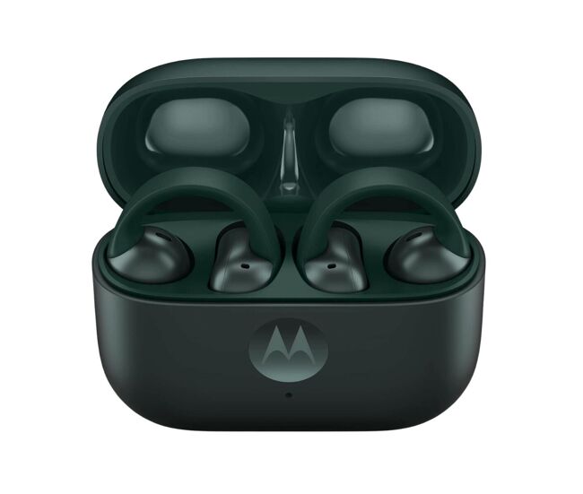 Écouteurs bluetooth motorola moto buds loop verde