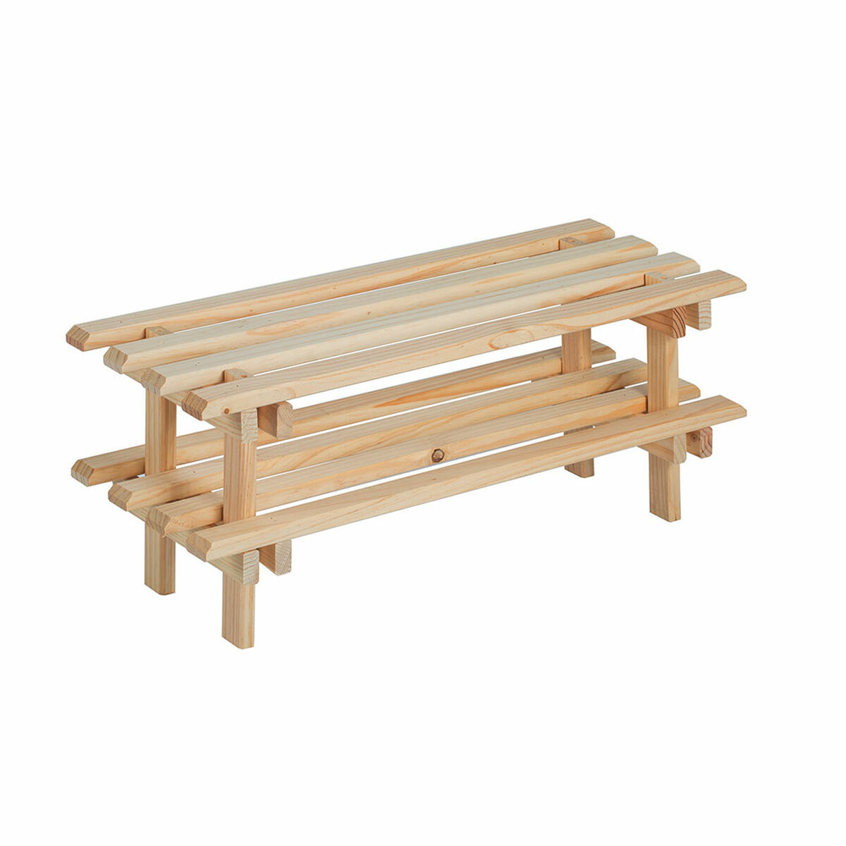 Sapateira astigarraga evolution natural pinheiro empilhável 30 x 25,9 x 75 cm