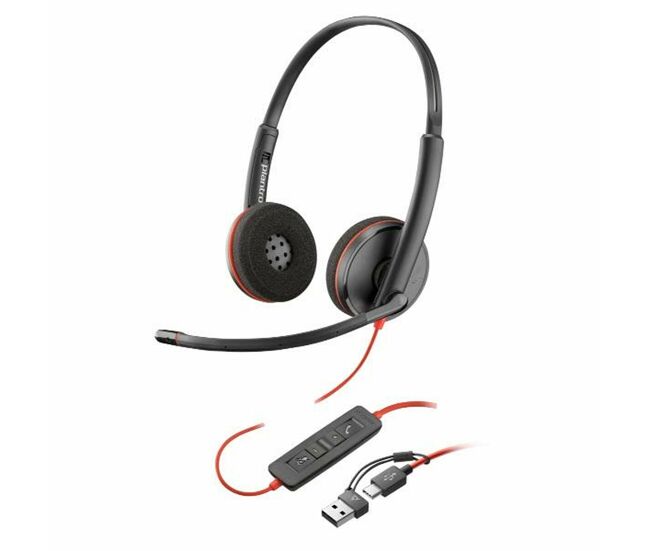 Auriculares hp preto