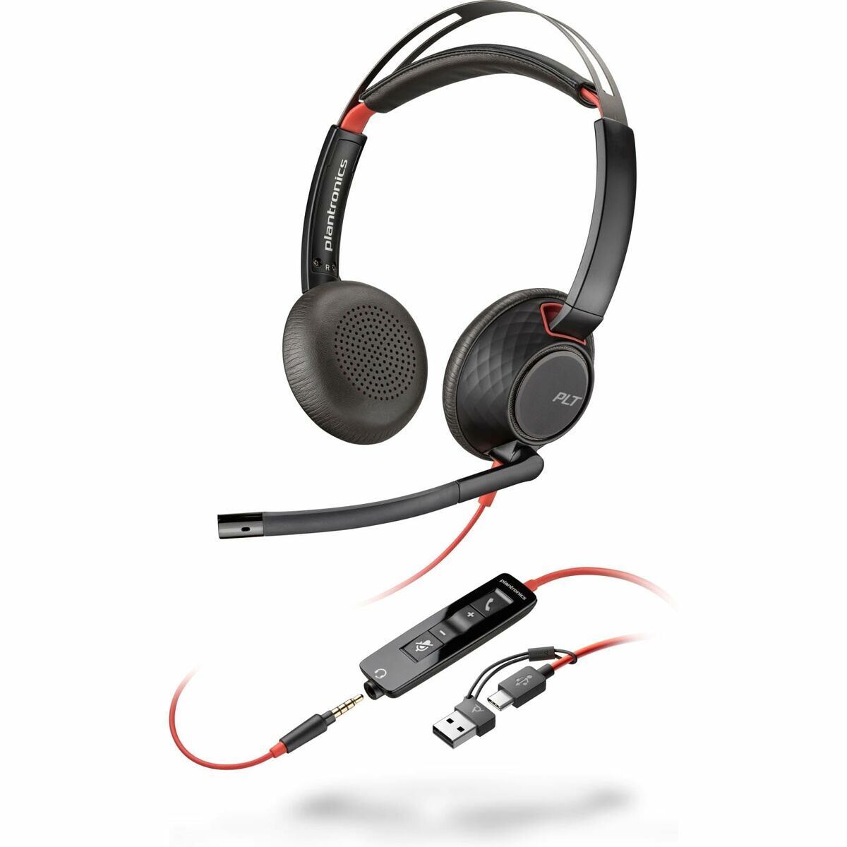 Cabo usb poly 93s88aa noir rouge