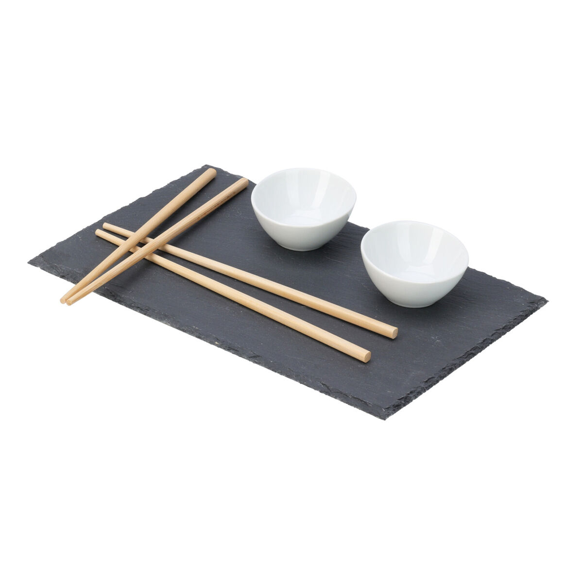 Conjunto Sushi Amuse: 7 peças retangulares em caixa