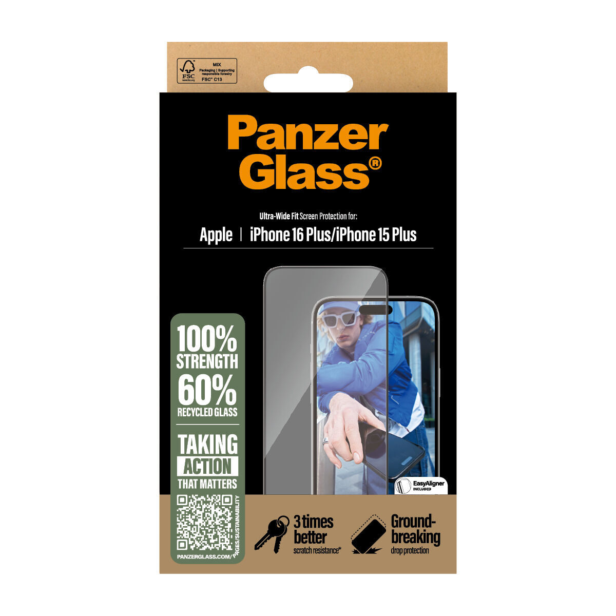 Panzer Glass Protetor De Ecrã 2863 Apple Transparente