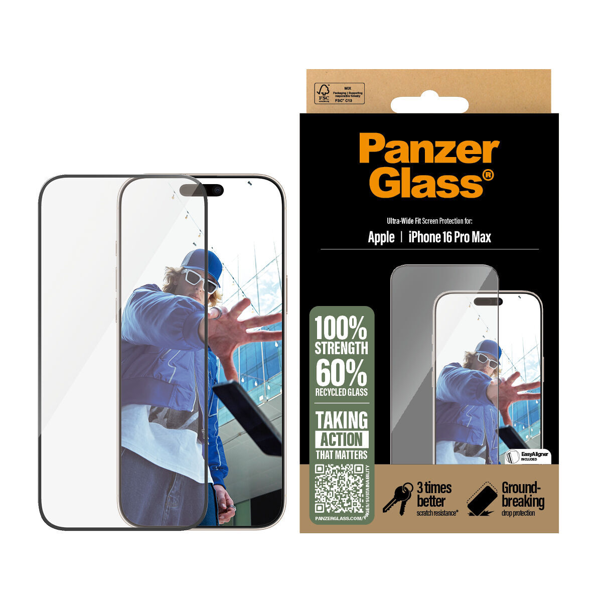 Panzer Glass Protetor De Ecrã 2864 Apple Transparente