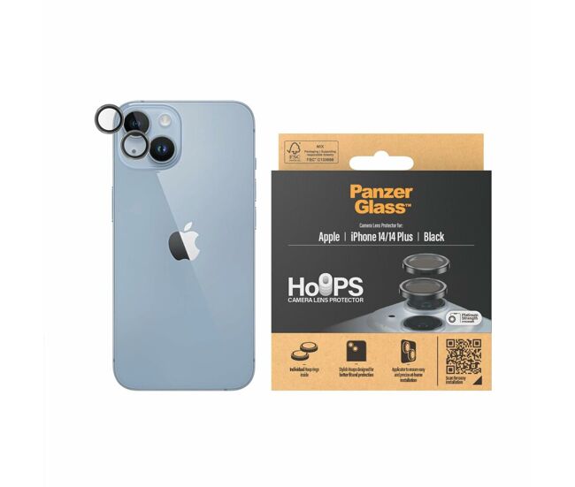 Protetor de ecrã para o téléphone panzerglass iphone 14 - 14+ apple
