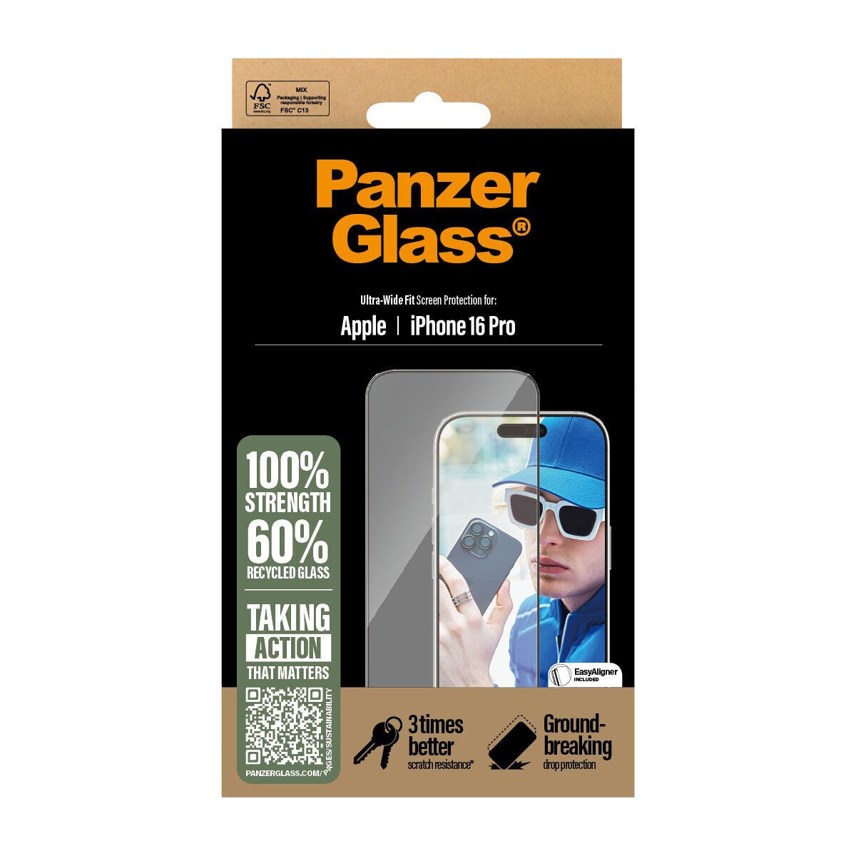 Panzer Glass Protetor De Ecrã 2862 Apple Transparente