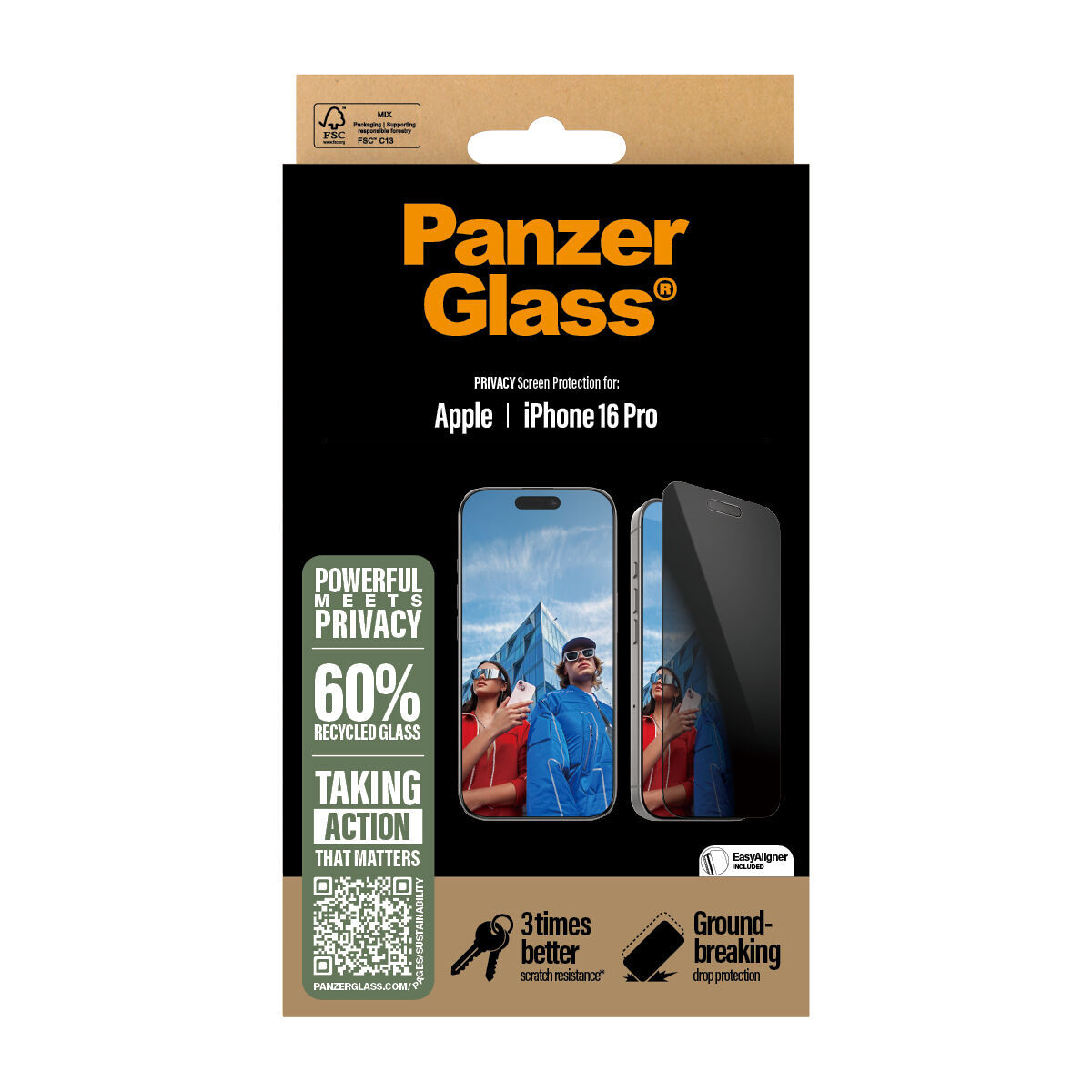 Panzer Glass Protetor De Ecrã Para O Telemóvel P2862 Apple Transparente