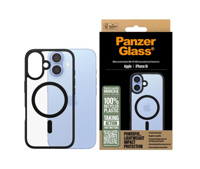 Protetor de ecrã para o téléphone panzerglass iphone 16 apple