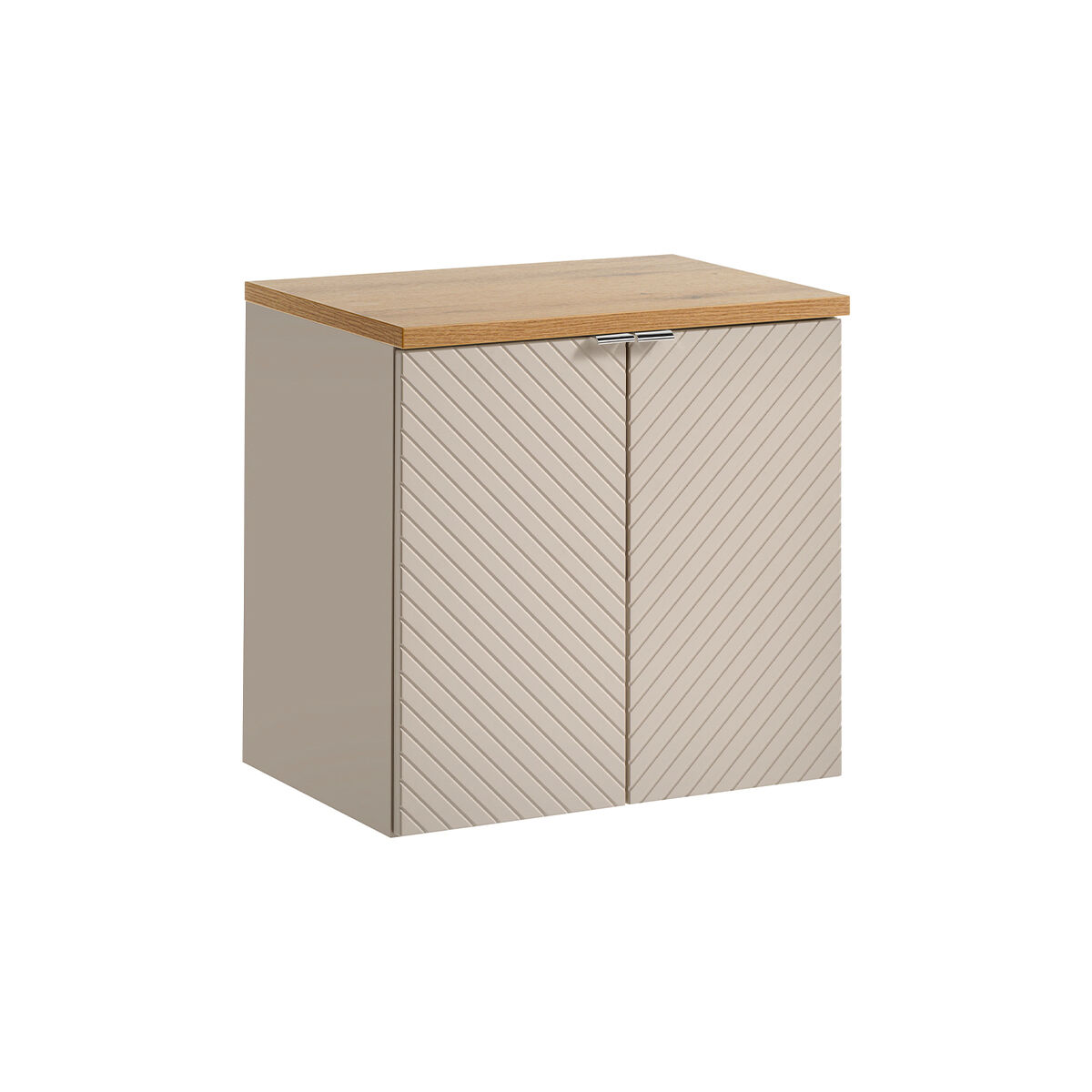 Móvel de lavatório 60cm 2 portas móvel de lavatório manoa caxemira e madeira