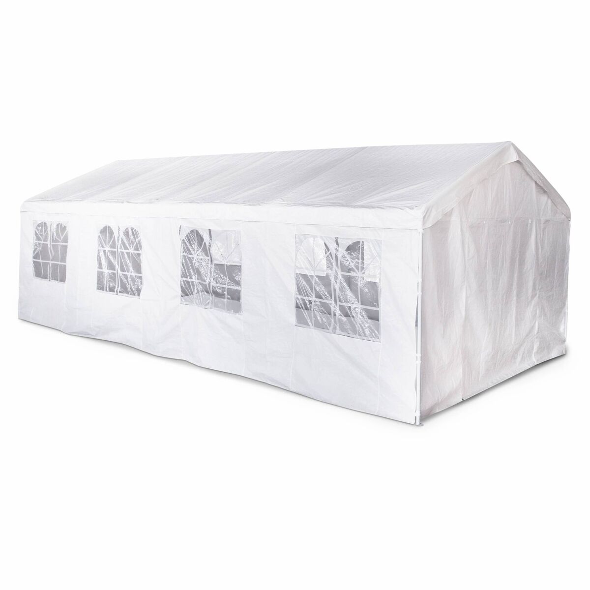 4x8m tenda de receção, lutecia, branco, 795x397x277 cm