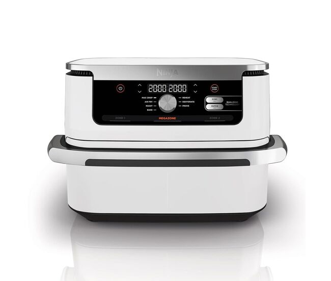 Fritadeira de ar ninja af500euwh blanc argenté 2470 w 10,4 l