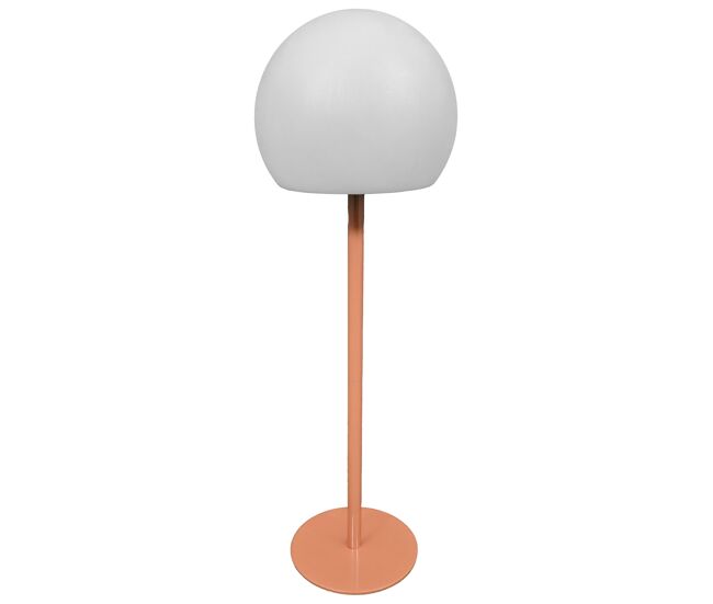 Candeeiro de mesa led isis em terracota
