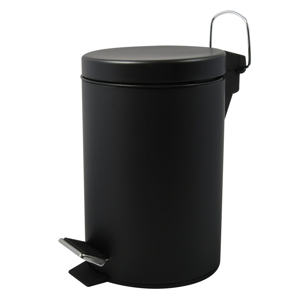 Lixeira preta well home