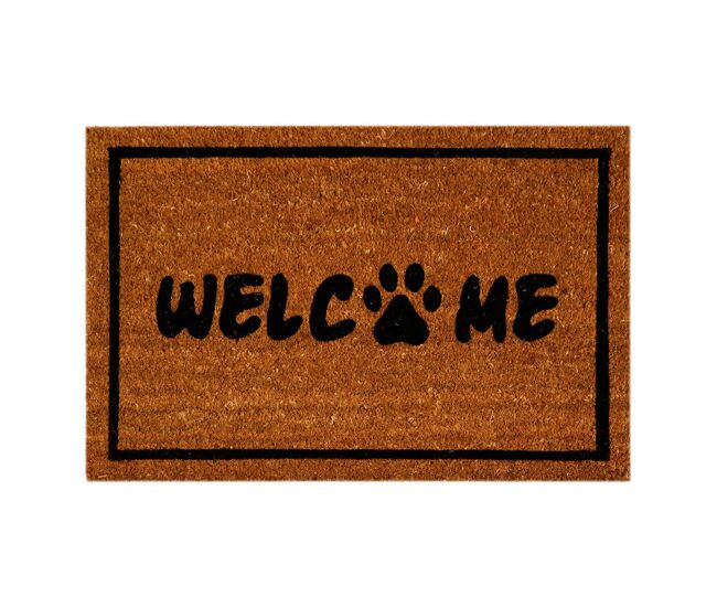 Tapete edm 74767 castanho preto castanho claro marrom intenso 2/8-negro azulado 60 x 40 cm retangular