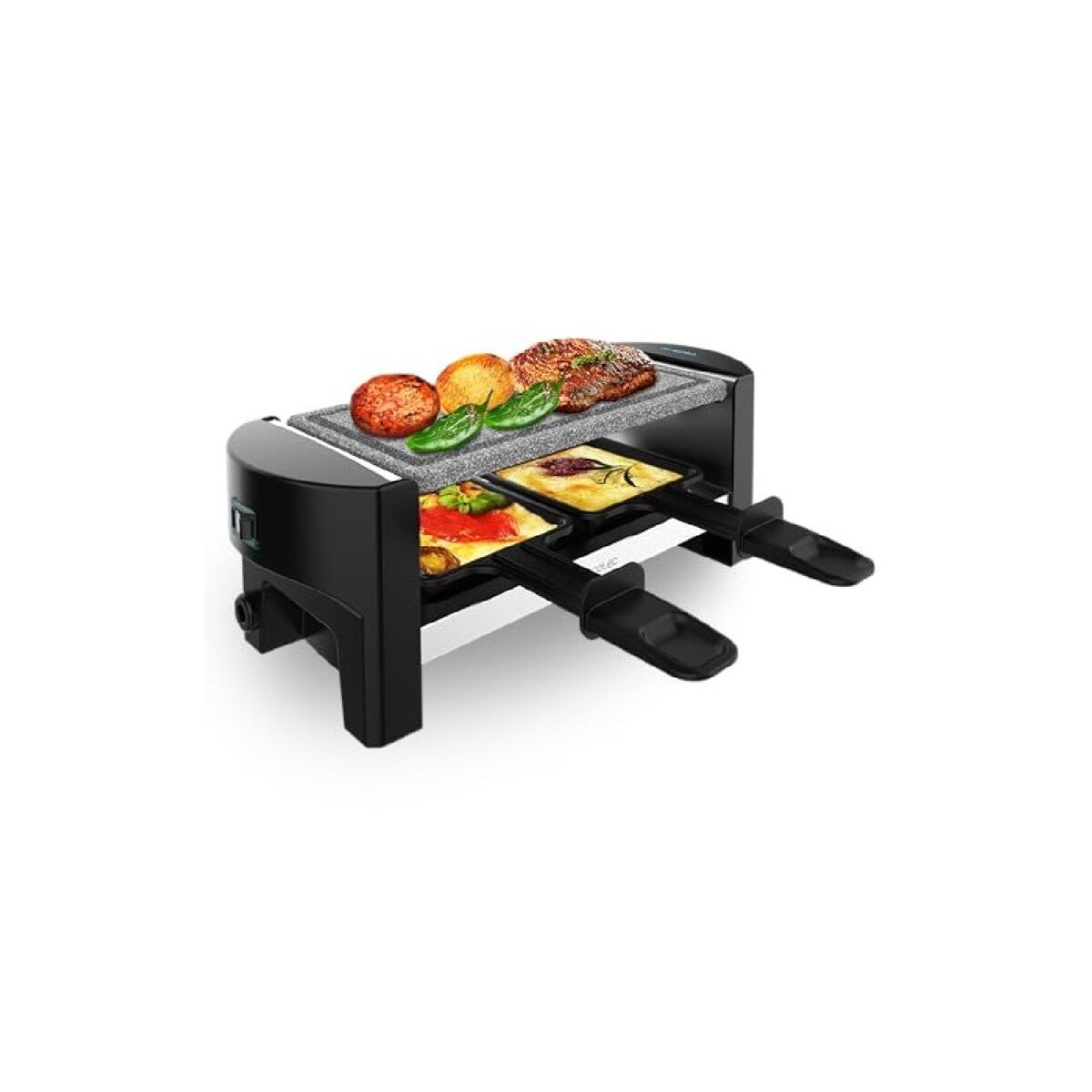 Cecotec Raclette Cheese-Grill 3200 Pocket AllStone