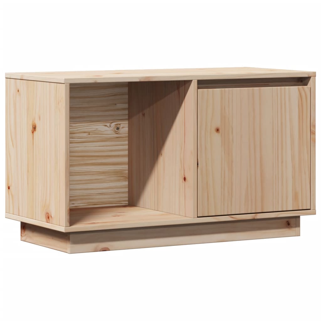 Móvel de tv - modulo de tv - armário de tv 74x35x44 cm madeira de pinho maciça