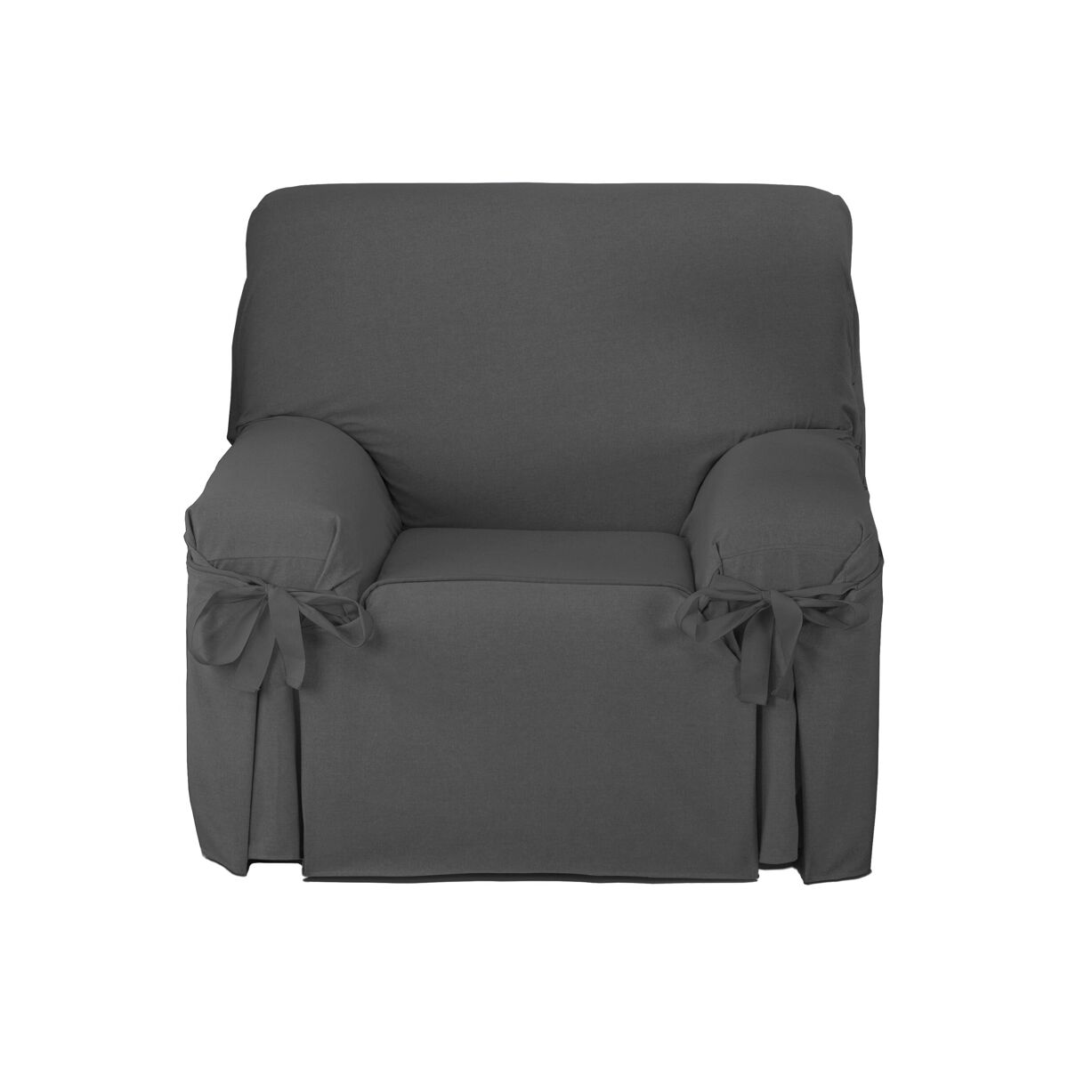 Capas para sofá turis 1 lugar antracite s&t sofa covers