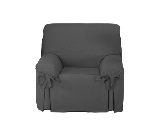 Capas para sofá turis 1 lugar antracite s&t sofa covers