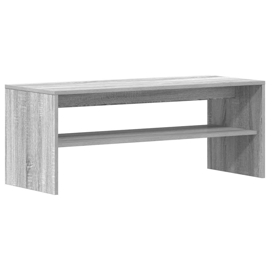 Móvel de tv - modulo de tv - armário de tv 100x40x40 cm derivados de madeira cinzento sonoma
