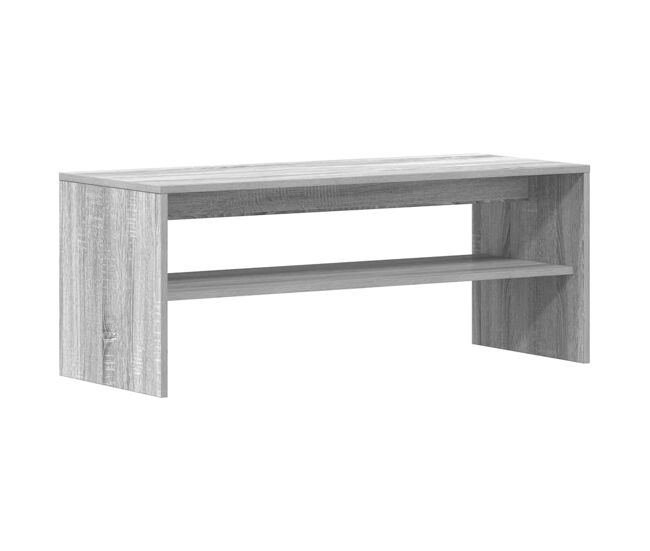 Móvel de tv - modulo de tv - armário de tv 100x40x40 cm derivados de madeira cinzento sonoma