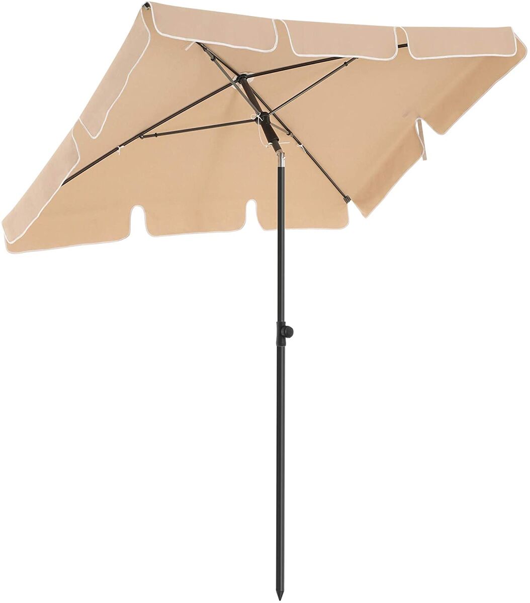 Sombrilla balcón rectangular m protección upf