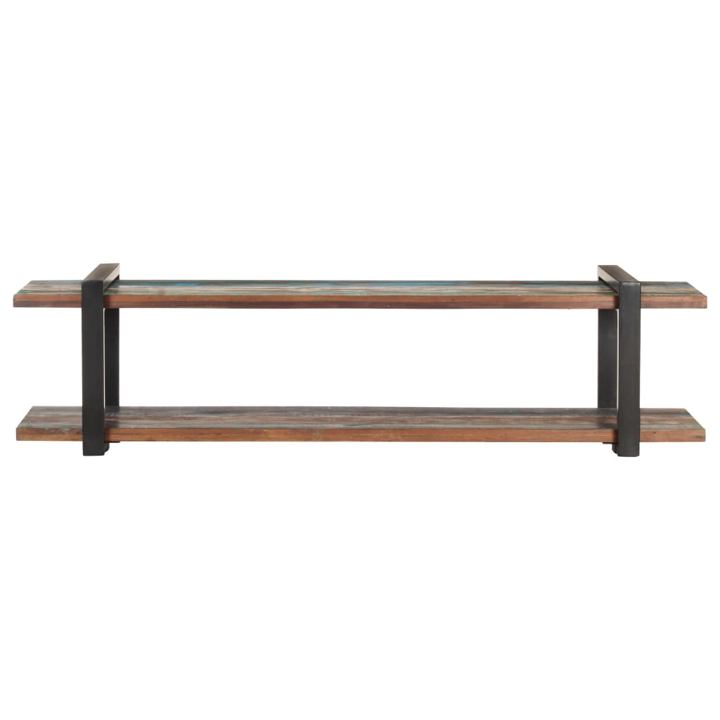 Móvel de tv - modulo de tv - armário de tv 160x40x40 cm madeira recuperada maciça