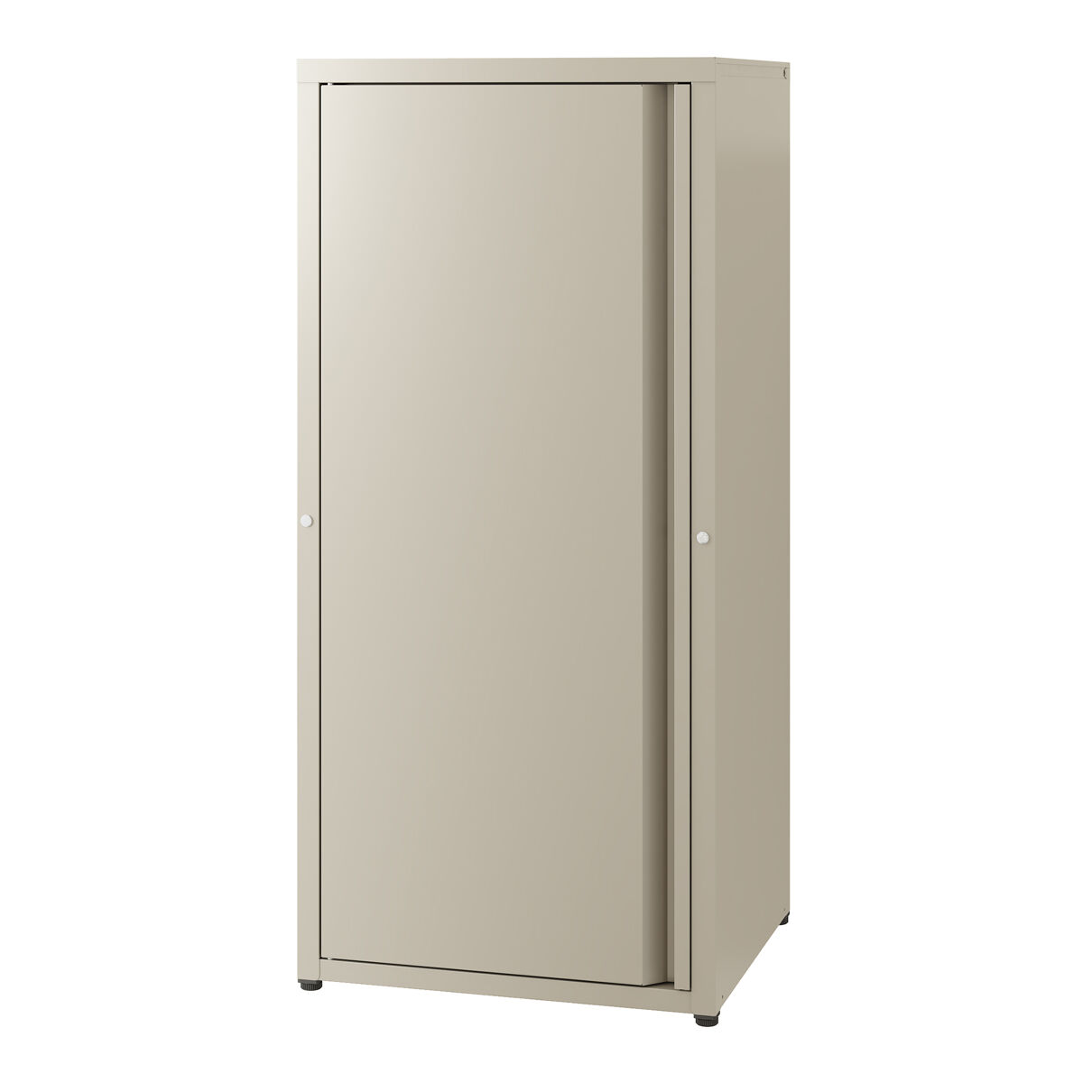 Armário metálico burlöv aço 88 x 40 x 35 cm cor camel [en.casa]