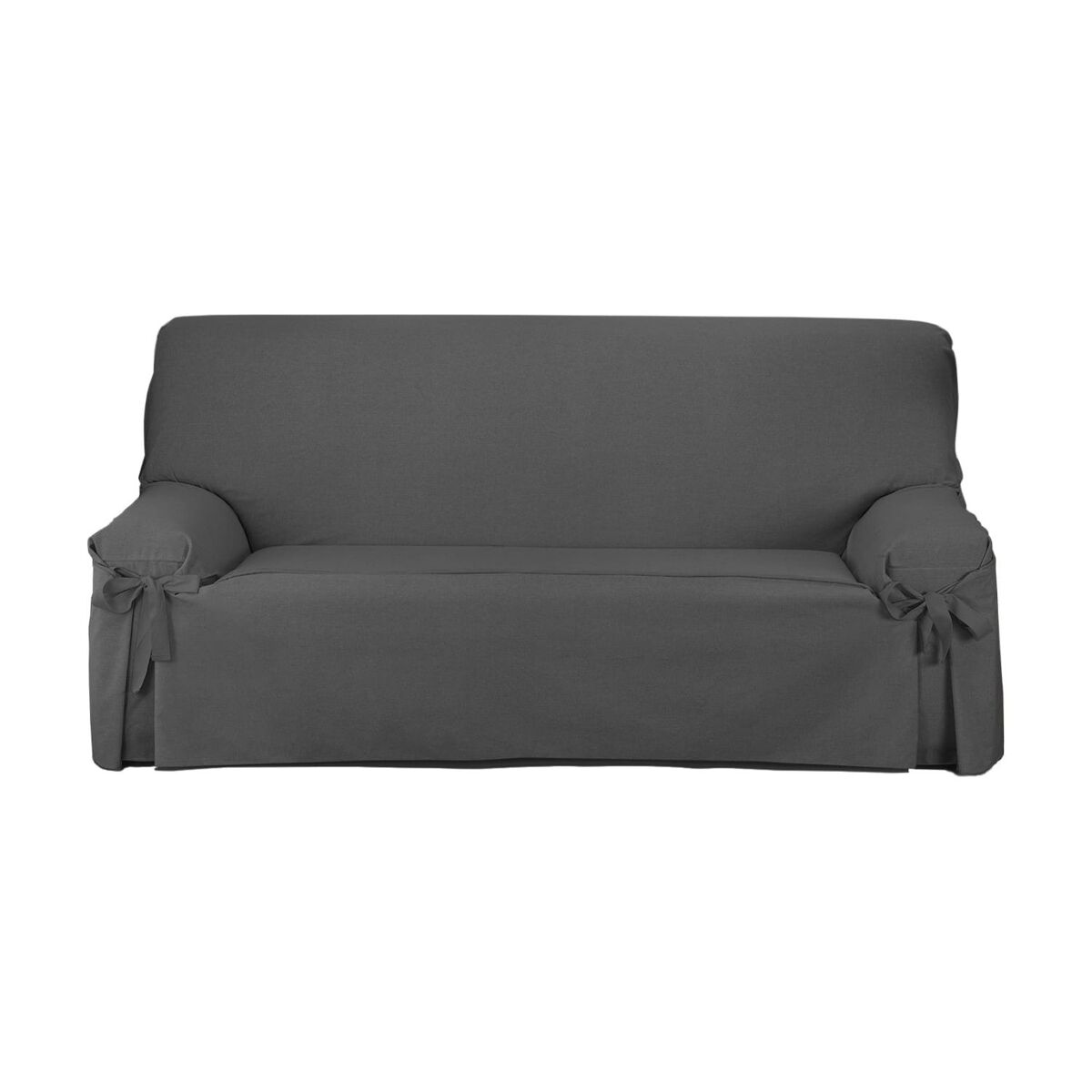 Capas para sofá turis 3 lugares antracite s&t sofa covers