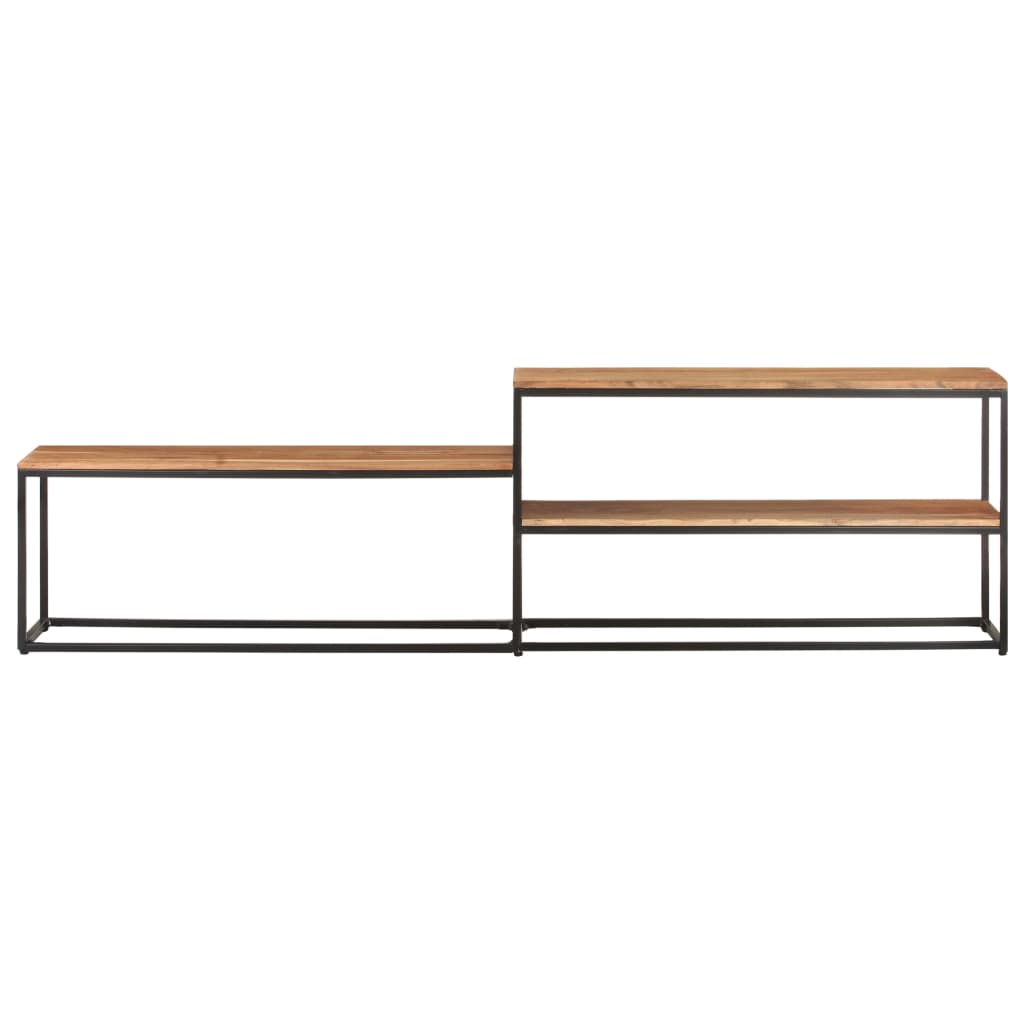 Móvel de tv - modulo de tv - armário de tv 180x30x50 cm madeira de acácia maciça