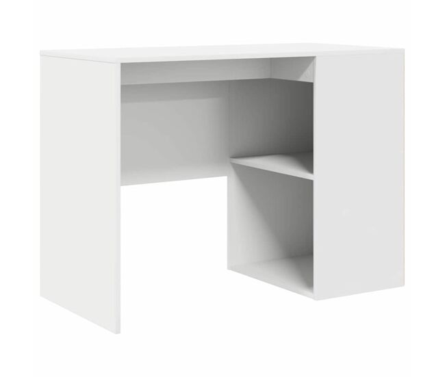 Secretária escrivaninha de computador - branco 102 x 50 x 75 cm madeira processada