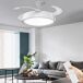 Ventilador de teto com motor DC leve e ultrassilencioso Ventilador de teto com motor DC leve e ultrassilencioso Branco