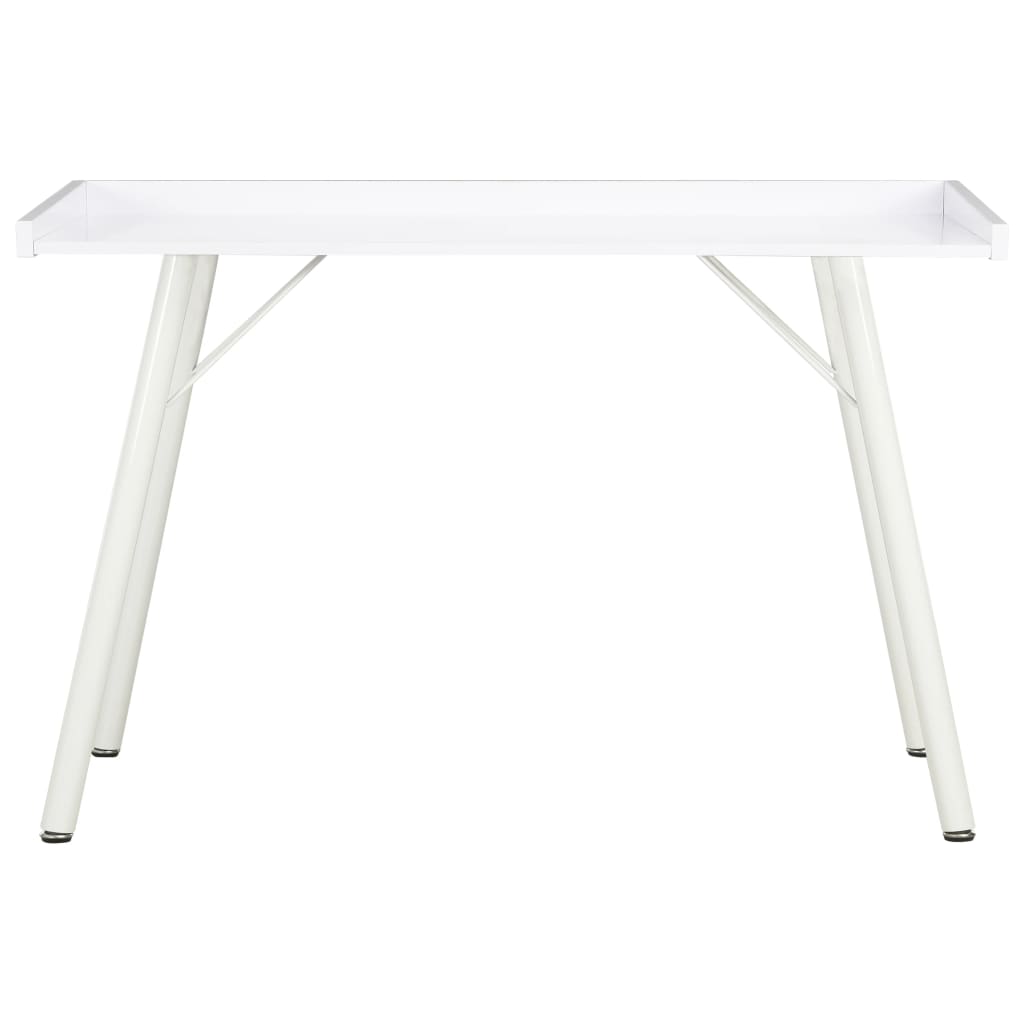 Secretária escrivaninha de computador - 90x50x79 cm branco