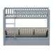 Cama beliche 95x205 Cama beliche 95x205 Cinza