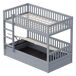 Cama beliche 95x205 Cama beliche 95x205 Cinza