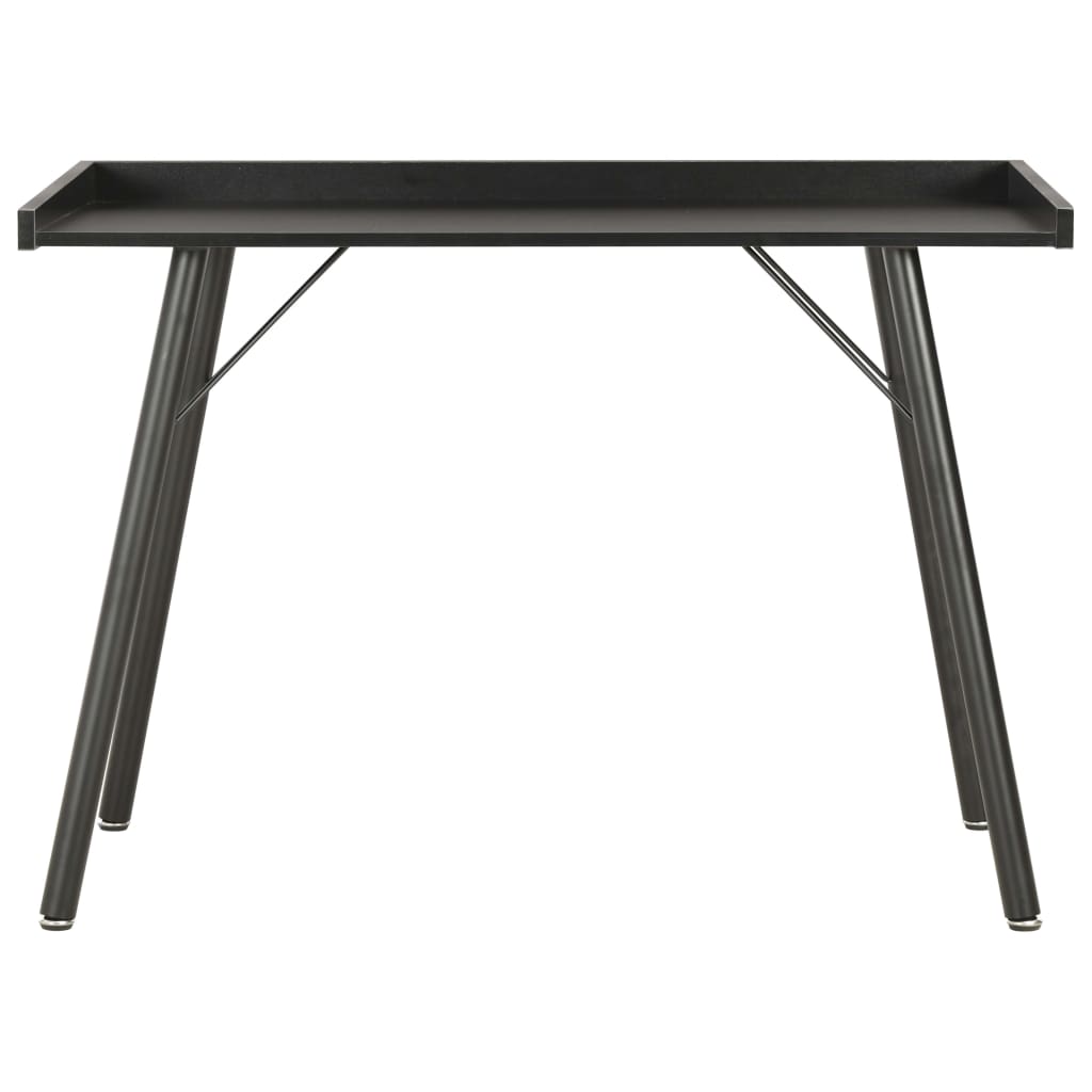 Secretária escrivaninha de computador - 90x50x79 cm preto