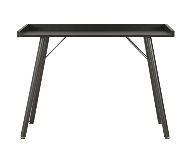 Secretária escrivaninha de computador - 90x50x79 cm preto