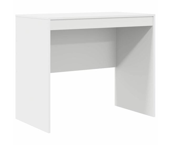 Secretária escrivaninha de computador - branco 90 x 50 x 76 cm madeira processada