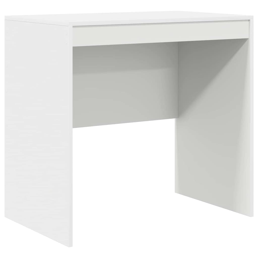 Secretária escrivaninha de computador - branco 80 x 50 x 76 cm madeira processada