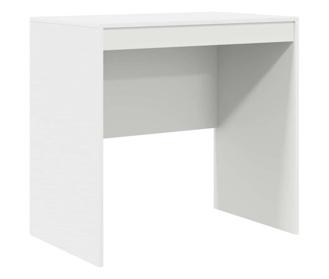 Secretária escrivaninha de computador - branco 80 x 50 x 76 cm madeira processada