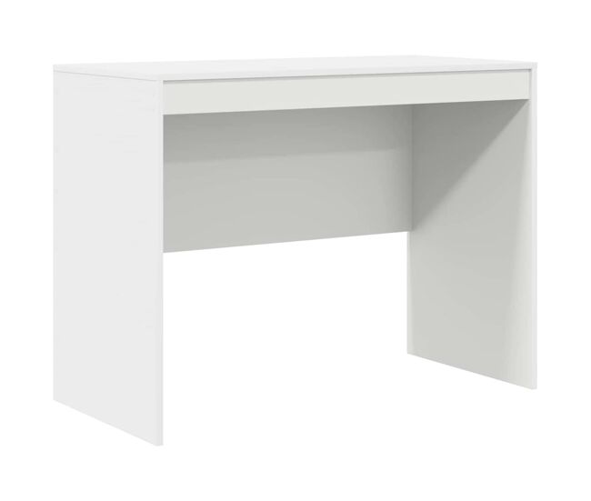 Secretária escrivaninha de computador - branco 100 x 50 x 76 cm madeira processada