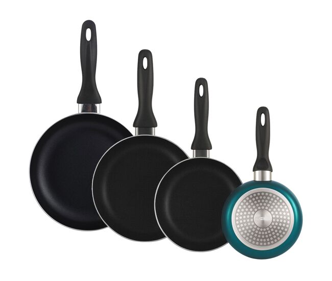 Conjunto de 4 frigideiras well home