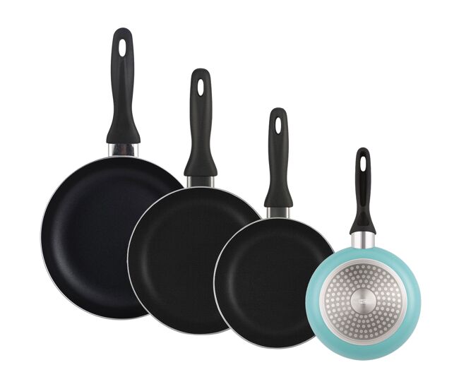 Conjunto de 4 frigideiras well home