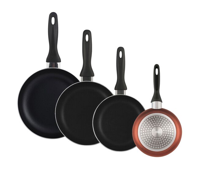 Conjunto de 4 frigideiras well home