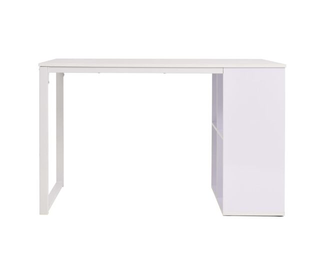 Secretária escrivaninha de computador - 120x60x75 cm branco