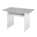 Pacote de mesa de cozinha dobrável + 2 cadeiras modernas Pacote de mesa de cozinha dobrável + 2 cadeiras modernas Branco/Cinza