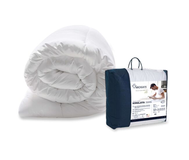 Enchimento de edredom himalaya nordic cor branca 150g (240x220 cm)