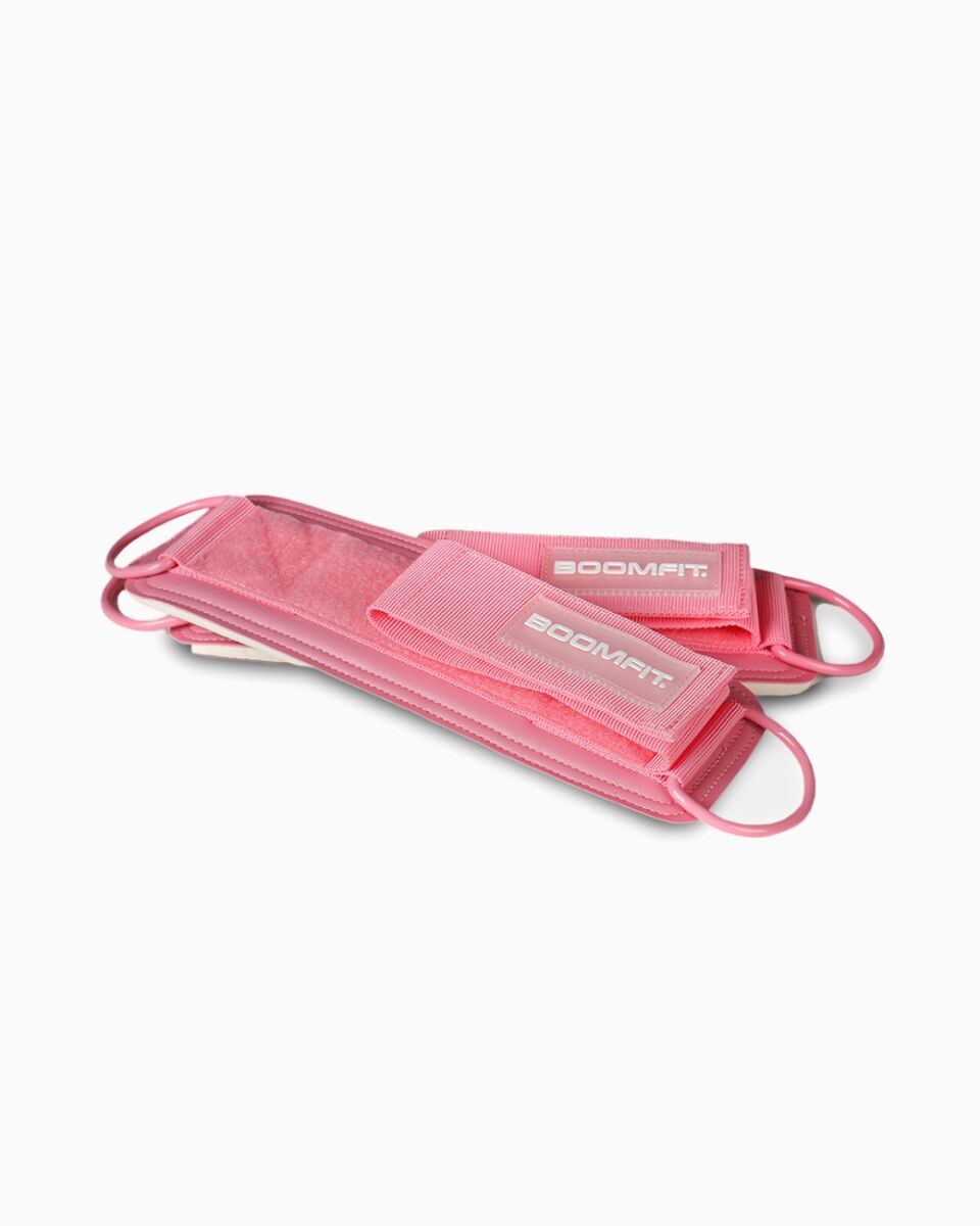 Fitas de tornozelo - rosa - boomfit