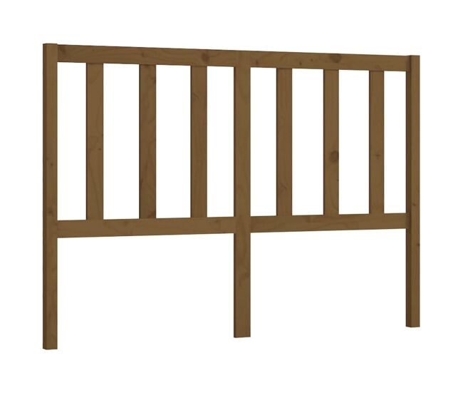 Cabeceira - cabeceira de cama 156x4x100 cm pinho maciço castanho mel