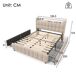 Camas de casal 184x220 Camas de casal 184x220 Bege